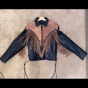Vintage Leather Jacket (real leather)